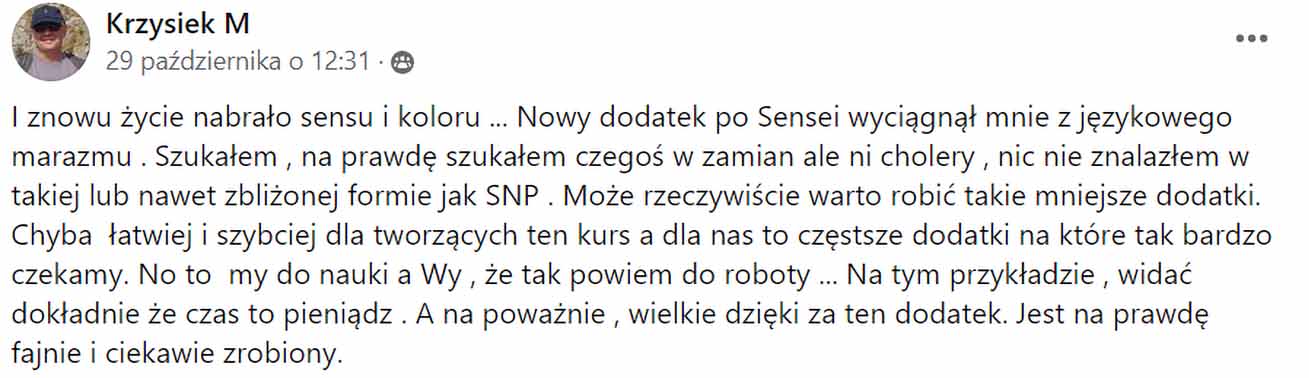 Aktywny Angielski - Poinie i Wrażenia - opinia Krzysiek M